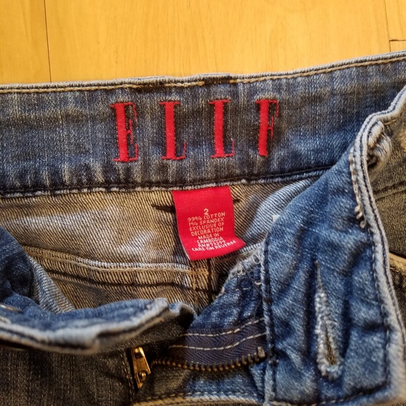 ELLE Destroyed, Paint-splattered shorts - Picture 3 of 5